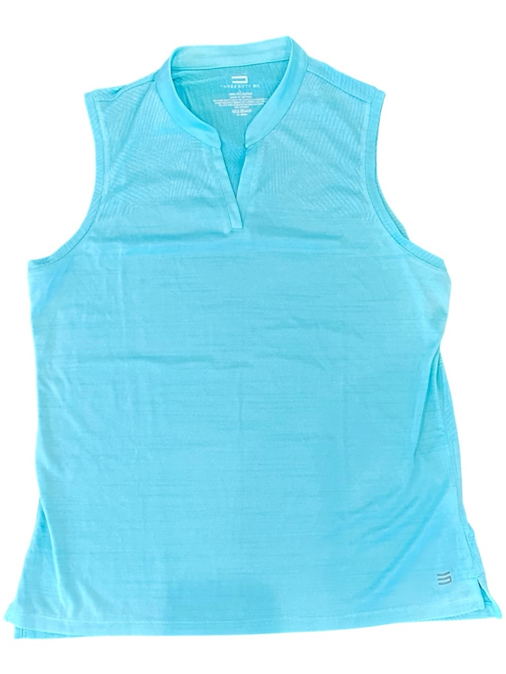 Women’s Sleeveless Collar Golf Shirt L